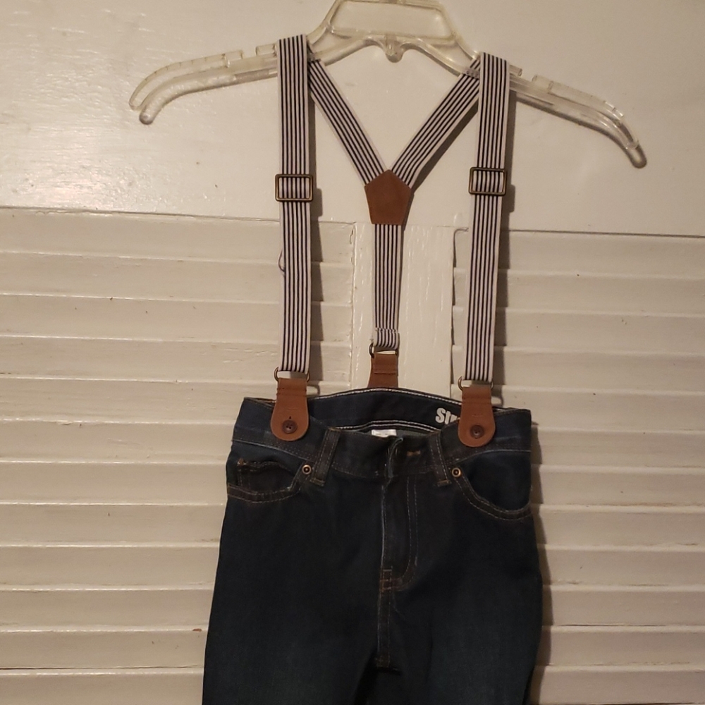 Carter's Jean's with Suspenders